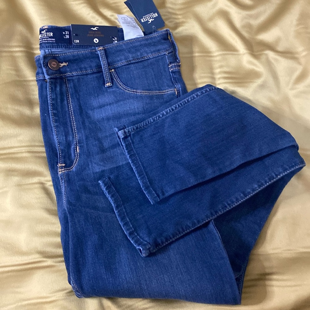 NWT Hollister High-Rise Jean Leggings